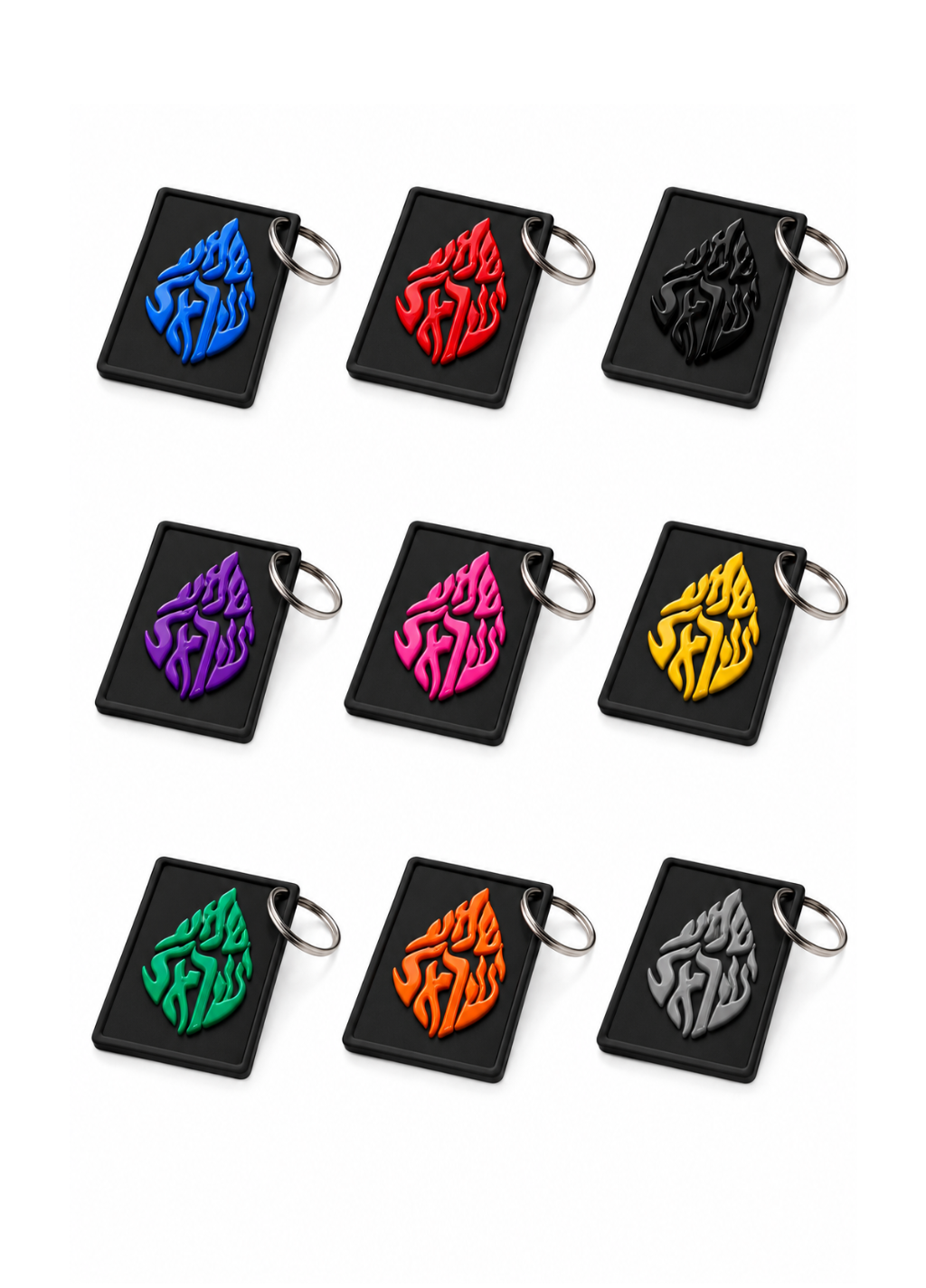 Pack Porte-clés Noir – Shema Israël